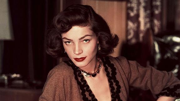 Lauren Bacall. 