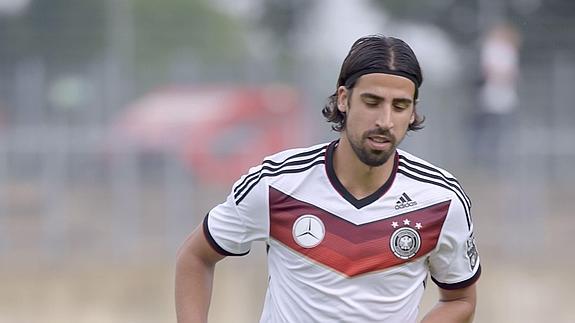 Khedira, seis semanas de baja