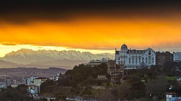 Panorámica de Santander.