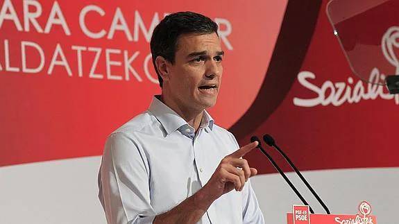 Pedro Sánchez.