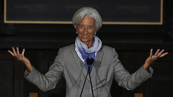 Christine Lagarde.