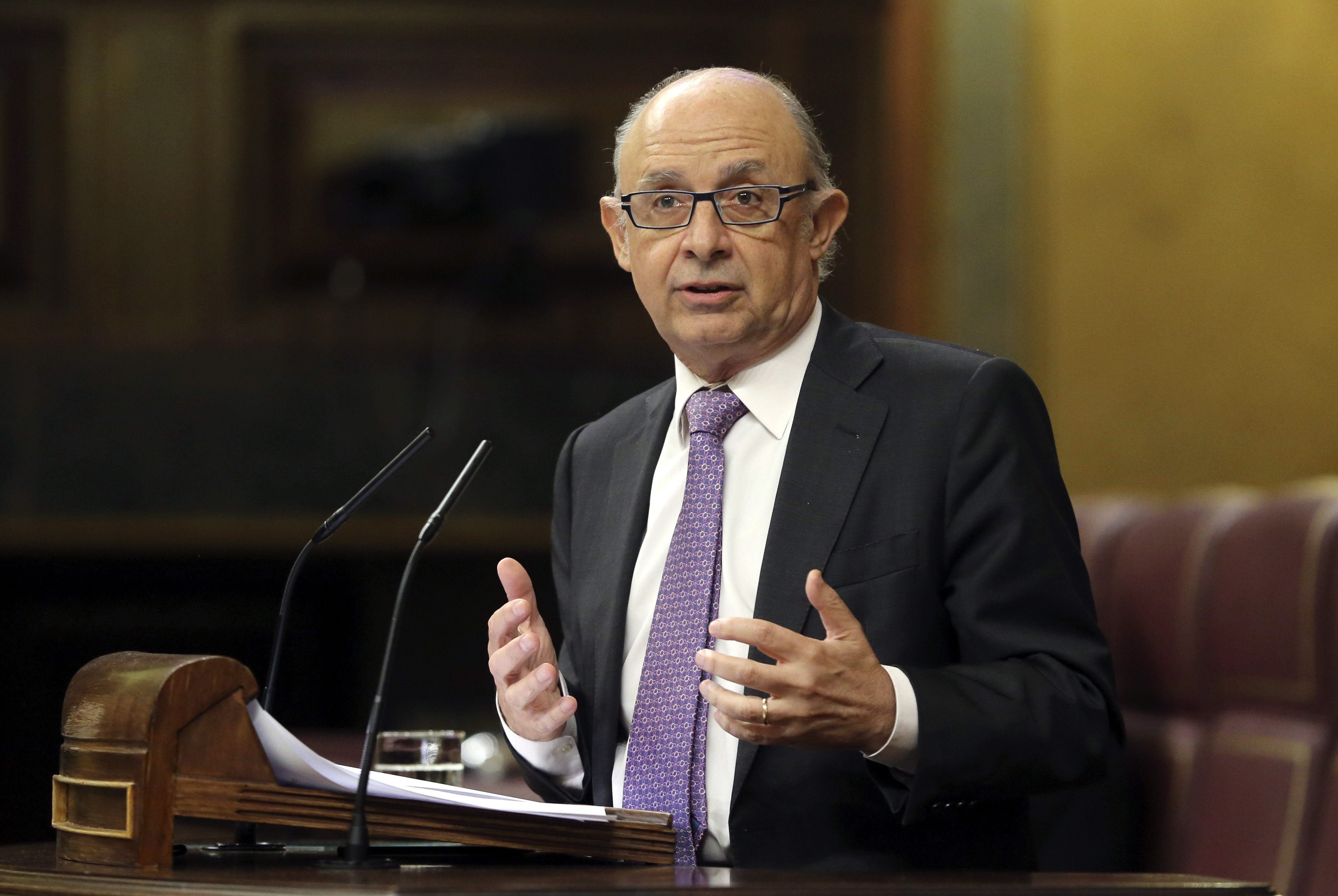 El ministro de Hacienda y Administraciones Públicas, Cristóbal Montoro.