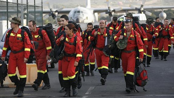 Imagen de la Unidad Militar de Emergencias (UME). 