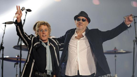 Roger Daltrey y Pete Townshend. 