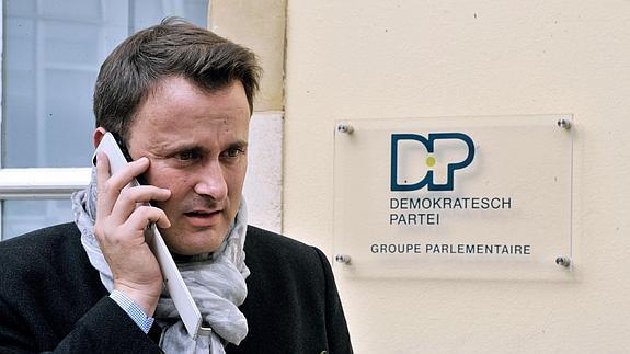 El primer ministro de Luxemburgo, Xavier Bettel.