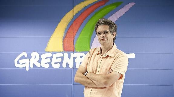 Mario Rodríguez, director de Greenpeace España.