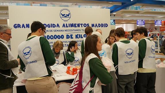 Recogida para el Banco de Alimentos. 