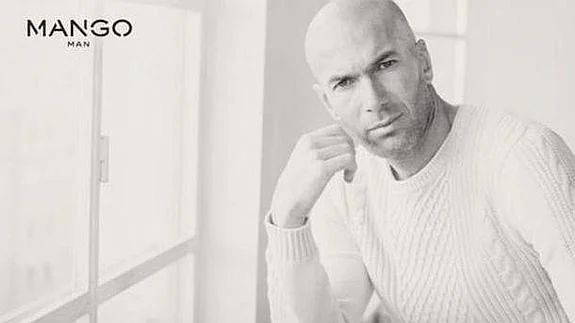 Mango ficha a Zidane como modelo