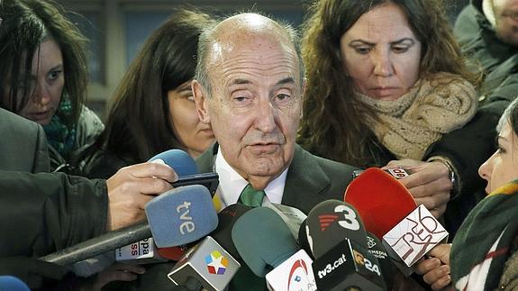 El abogado de la infanta Cristina, Miquel Roca.