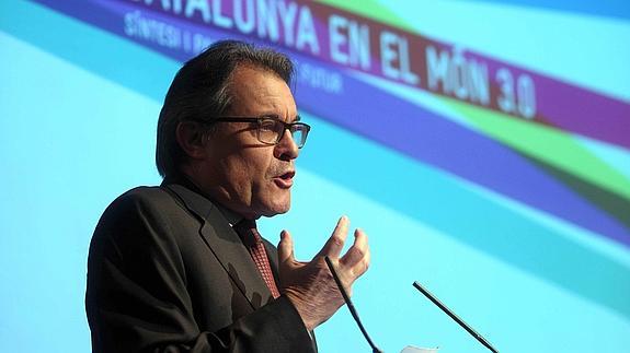 El presidente catalán, Artur Mas. 