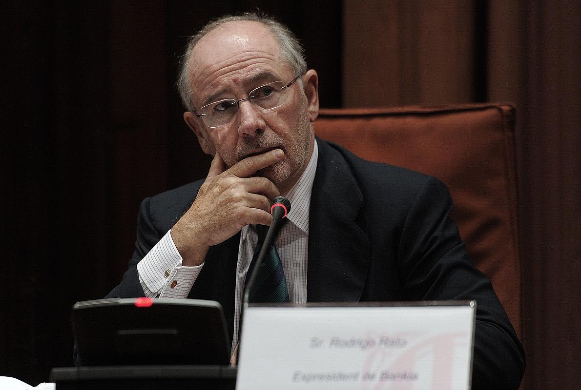 El expresidente de Bankia Rodrigo Rato. 