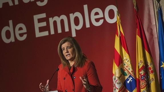 La ministra de Empleo, Fátima Báñez.