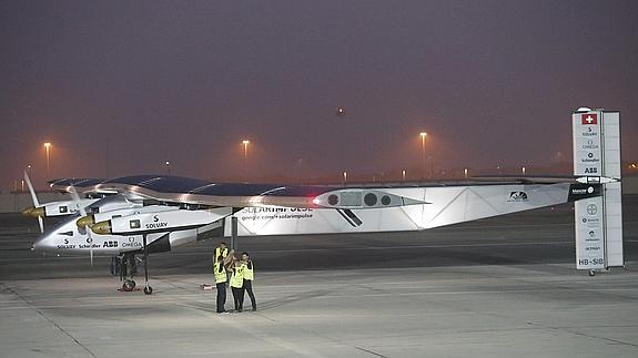 El avión Solar Impulse 2. 