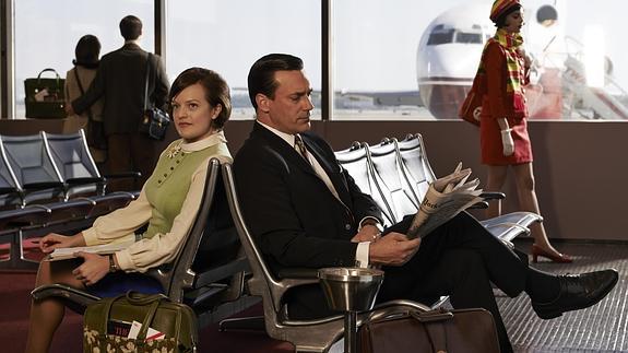 Fotograma de la séptima temporada de 'Mad Men'. 