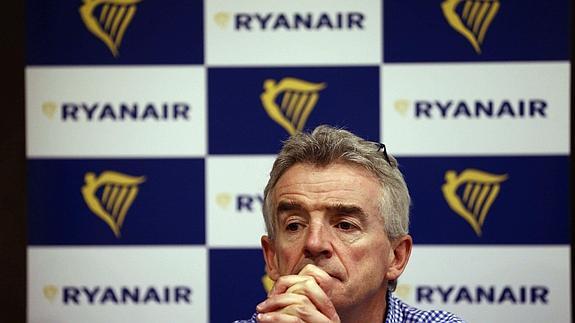 El presidente y consejero delegado de Ryanair, Michael O´Leary. 
