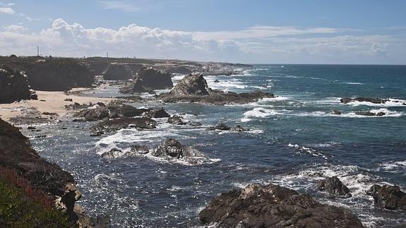 La costa a la altura de Porto Covo. 