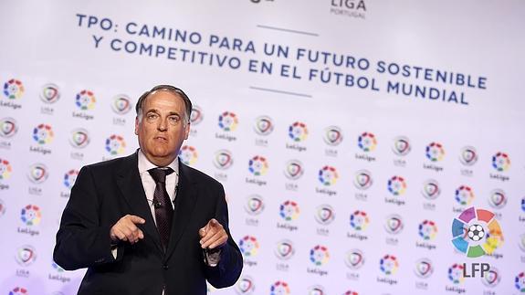 Javier Tebas. 