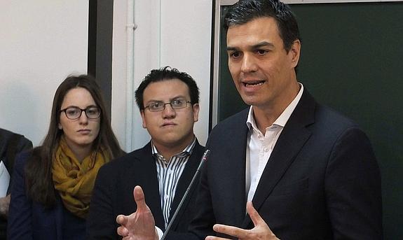 El secretario general del PSOE, Pedro Sánchez.