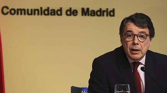 El presidente de la Comunidad de Madrid, Ignacio González.