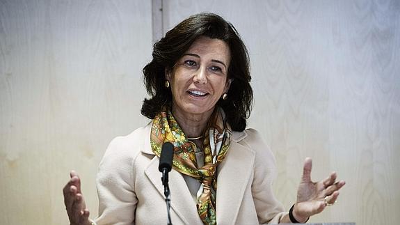 Ana Botín. 