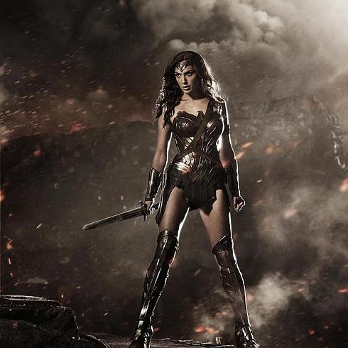 Gal Gadot, como Wonder Woman. 