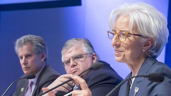 La directora gerente del Fondo Monetario Internacional (FMI), Christine Lagarde.