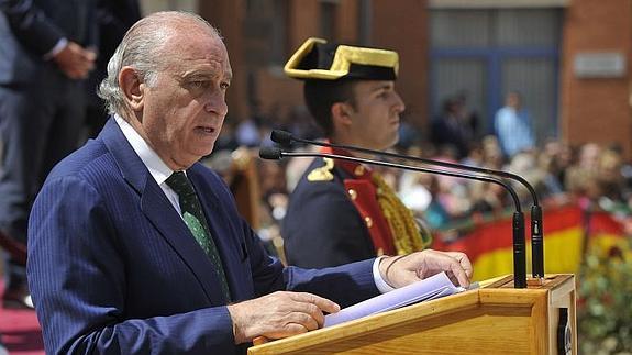 El ministro del Interior, Jorge Fernández Díaz. 