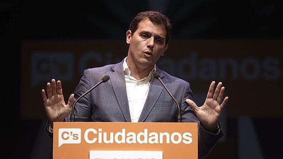 El presidente de Ciudadanos, Albert Rivera.