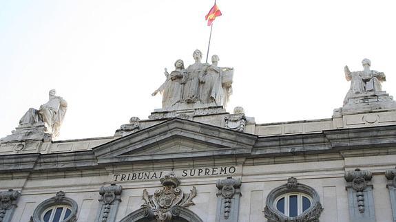 Fachada del Tribunal Supremo.