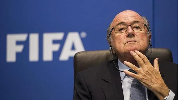 Joseph Blatter, presidente de la FIFA. 