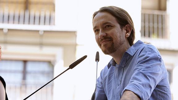 El secretario general de Podemos, Pablo Iglesias. 