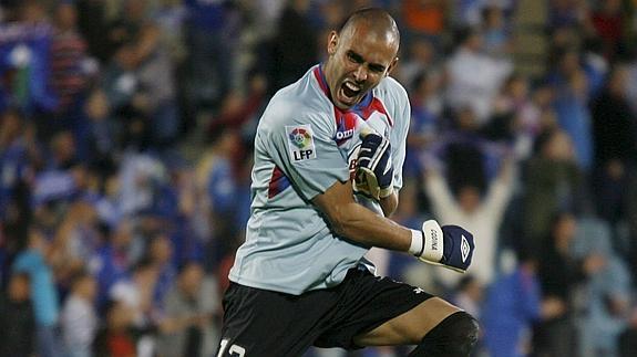 Jordi Codina, en su etapa como jugador del Getafe. 