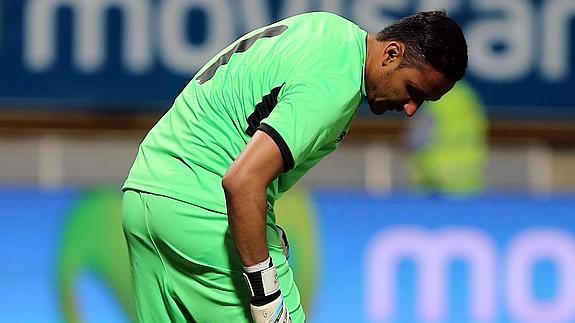 Keylor Navas, durante un partido. 