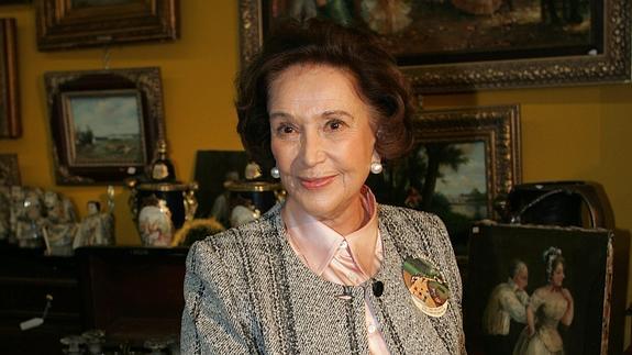 Carmen Franco, presidenta de la Fundación Francisco Franco.