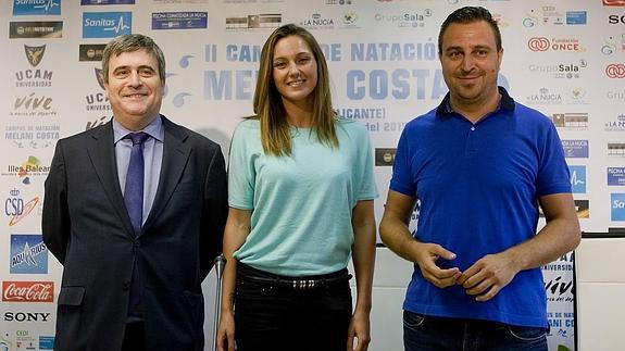 Cardenal (i), Costa (c) y Villalba. 