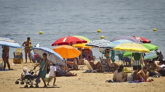 Playa de Mazagón en Huelva. 