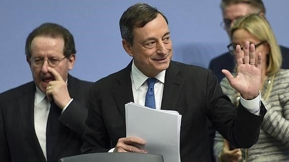 El presidente del Banco Central Europeo, Mario Draghi.