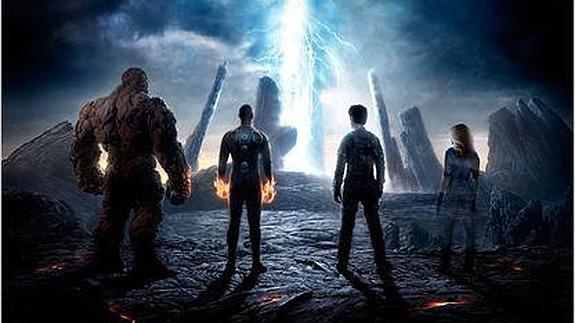 Escena de 'Los cuatro fantásticos'.