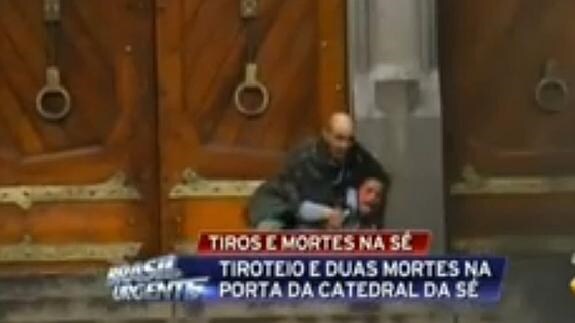 Un mendigo muere tiroteado tras liberar a una rehén en Brasil