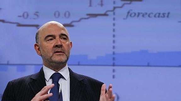 El comisario europeo de Asuntos Económicos, Pierre Moscovici. 