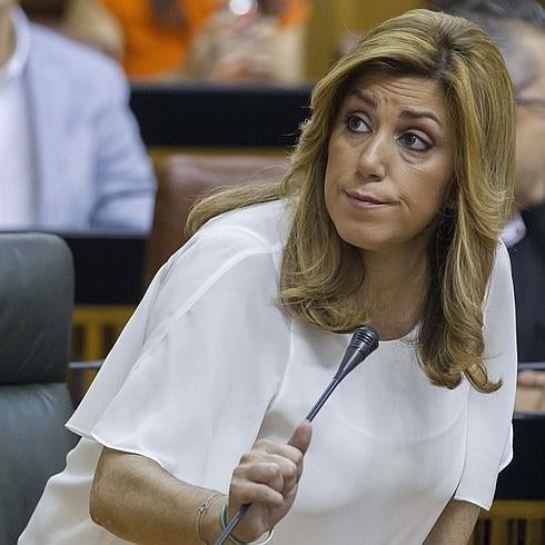 La presienta de la Junta de Andalucía, Susana Díaz. 