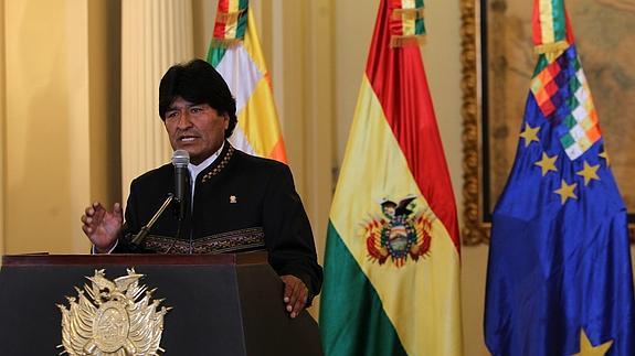 Evo Morales.