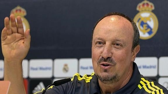 Rafa Benítez, entrenador del Real Madrid. 