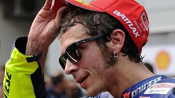 El italiano Valentino Rossi. 