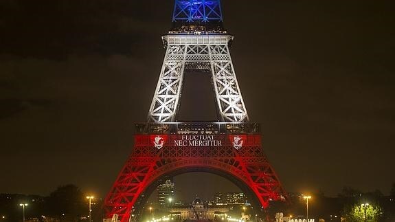 La Torre Eiffel.