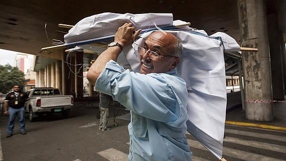 Ismael García, candidato por la Mesa de Unidad Democrática.