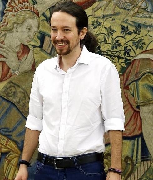 El líder de Podemos, Pablo Iglesias. 