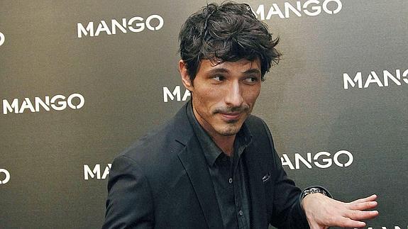 Andrés Velencoso, ayer en Barcelona. 