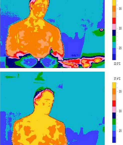 Los investigadores aseguran que el amor sube la temperatura del cuerpo.