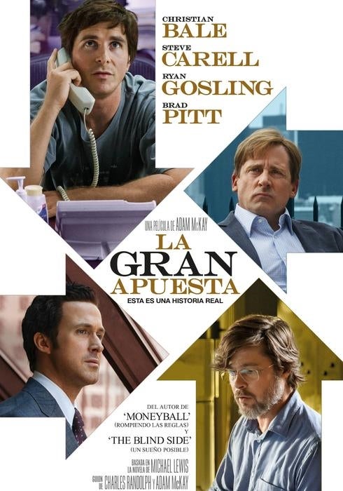 Cartel de 'La gran apuesta'. 